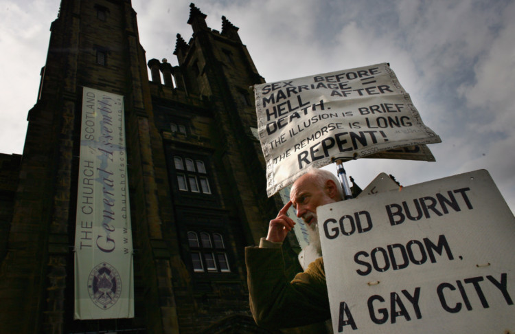 General Assembly of the Church of Scotland at the opening on May 21, 2009 in Edinburgh, Scotland. The General Assembly, meets each year at the mound to make new laws determining how the Church of Scotland operates.