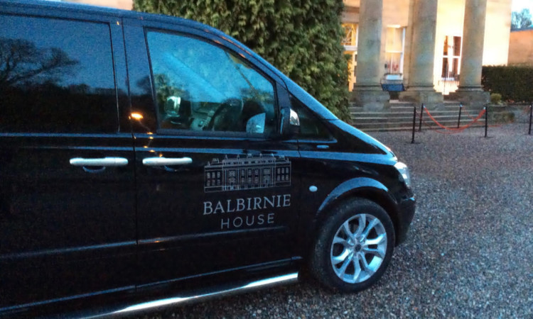 The logo Balbirnie House Hotel has been forced to remove.