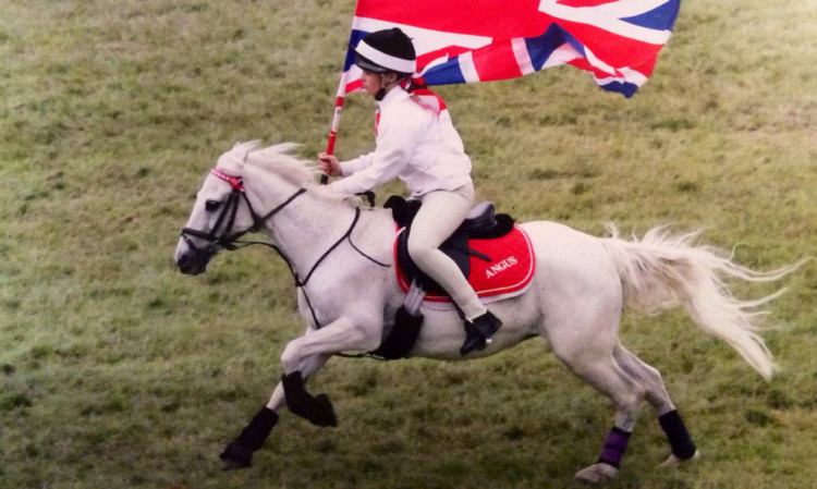 Angus PC member Louise Hill will represent Scotland for pony club mounted games