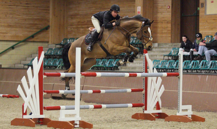 Alistair Gatherum and Gabor head to the RHS Foxhunter final.