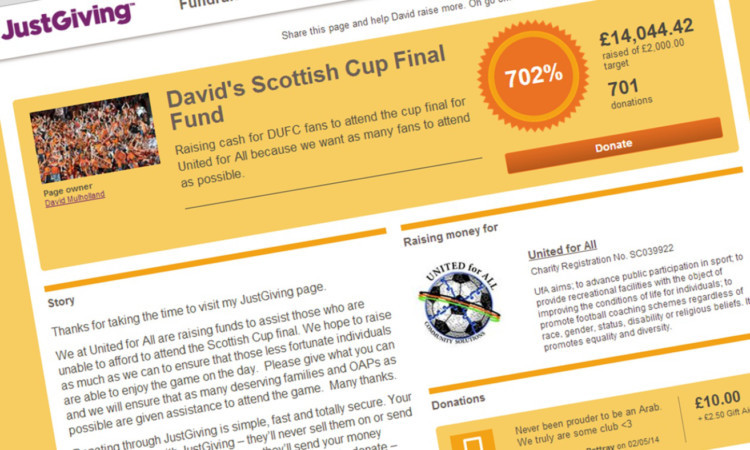 You can donate by visiting www.justgiving.com/cupfinalfund.