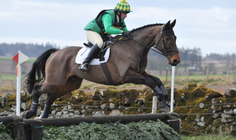 Alison Bogue riding Westenwind III took a BE90 win ahead of the Grassroots Championships