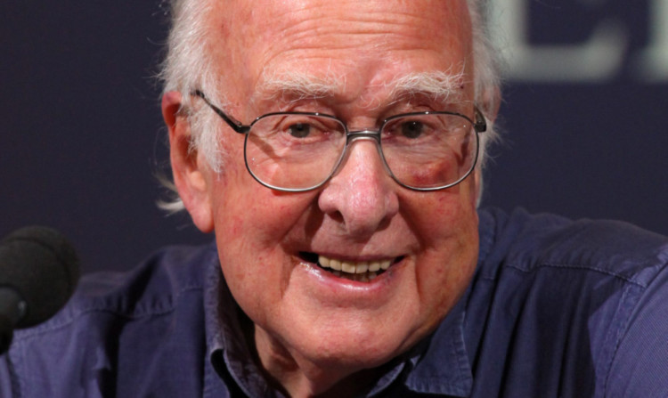 Professor Peter Higgs.