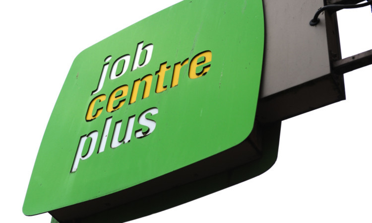 Kim Cessford - 05.03.13 - FOR FILE - pictured is one of the signs at the Job Centre Plus at Kirk Lane