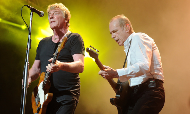 Rick Parfitt, left, and Francis Rossi of Status Quo will be rocking Montrose.