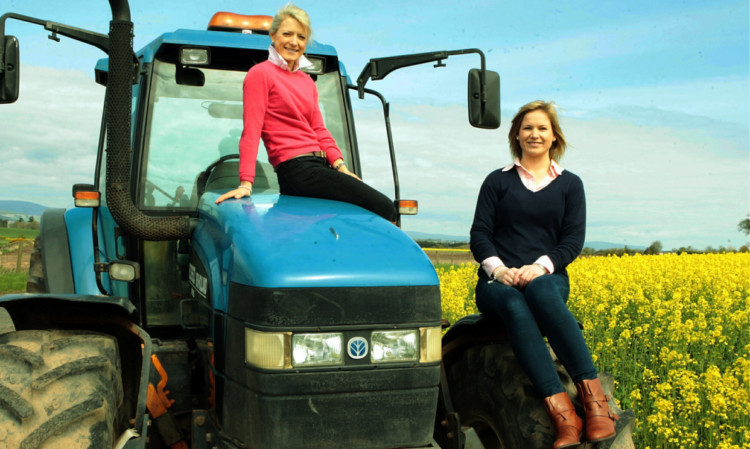 Brechin JAC members Kirstene, left, and Deborah Hair, who are going to Malawi on a study tour.