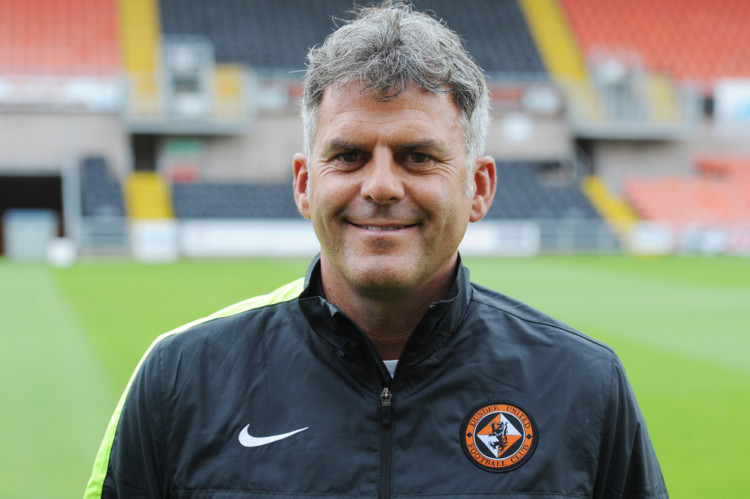 Kim Cessford - 25.07.13 - pictured in Tannadice at the official team pic photocall for Dundee United squad 2013/14 season - Darren Jackson (coach)