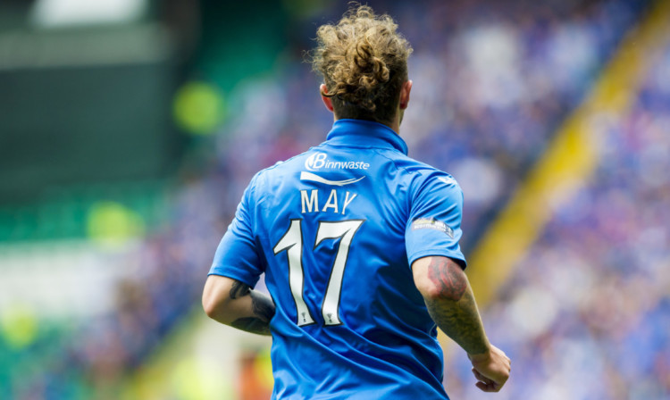 17/05/14 WILLIAM HILL SCOTTISH CUP FINAL
DUNDEE UTD v ST JOHNSTONE
CELTIC PARK - GLASGOW
Stevie May in action for St Johnstone