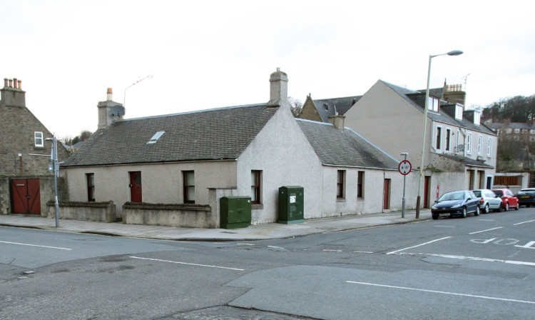 The site on the corner of St Vincent Street and Brook Street, Broughty Ferry.