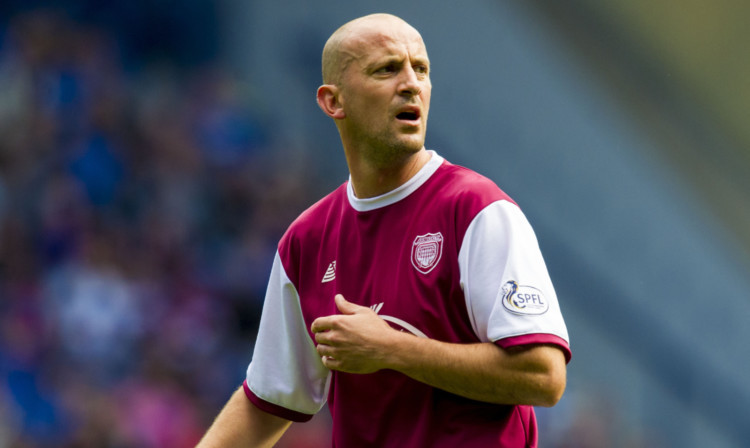 Paul Sheerin will pull on an Arbroath jersey again next season despite turning 40 in August.