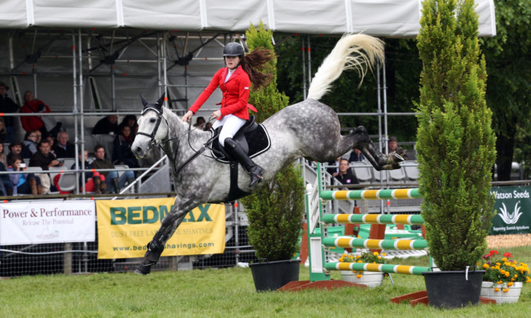 The Highland Show's Ring Six is always a popular arena for British Showjumping