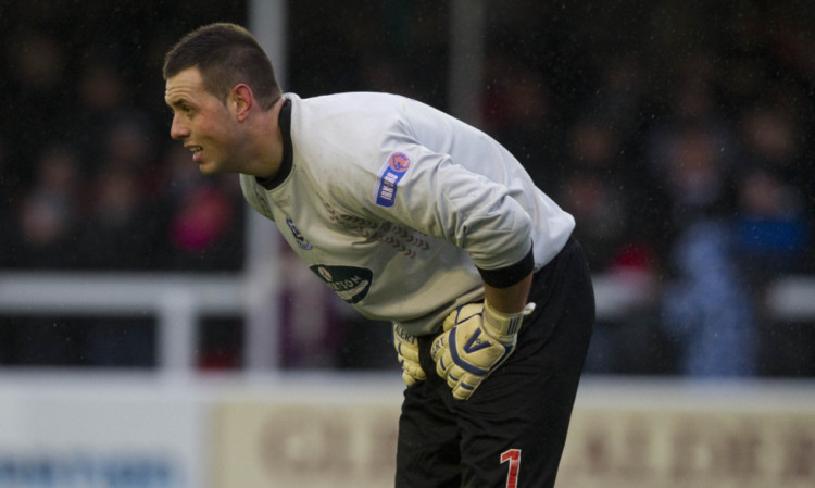 John Gibson has previously spent time on loan at Elgin.