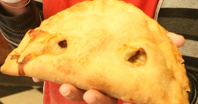 Forfar Bridie possibly to apply for protected status - pictured in Saddlers Bakery, West High Street, Forfar is Evelyn Brown with the iconic Forfar Bridie.