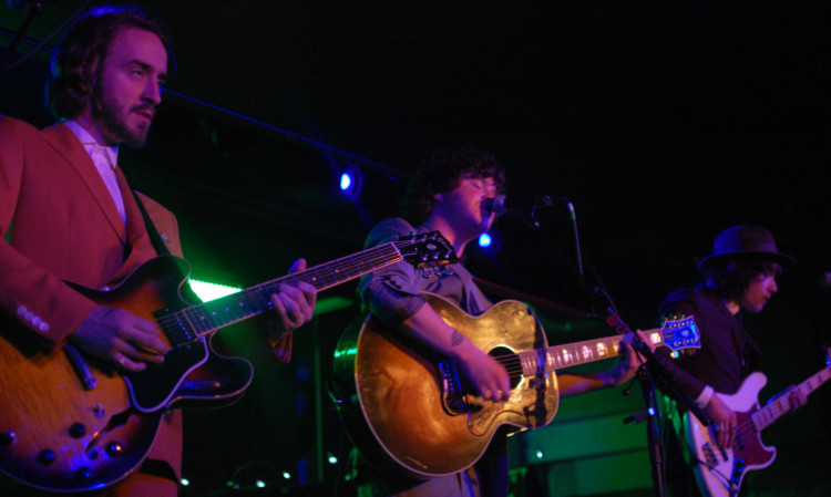 The View playing at Oran Mor in Glasgow on Saturday night.