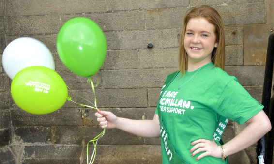 Hayley Clow, 17, is planning a parachute jump in memory of her grandfather.