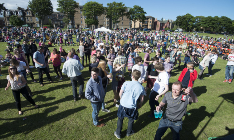 Large crowds had enjoyed a lively Big Sunday in the sun at WestFest.