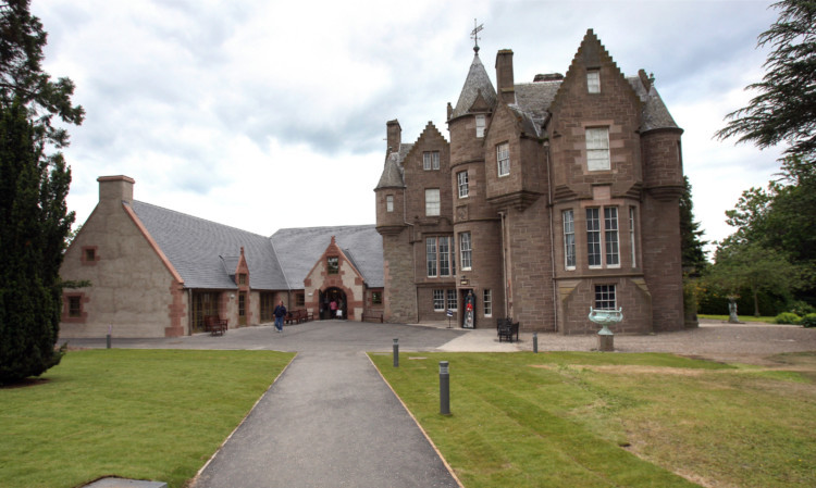 Balhousie Castle, Perth which hosts The Black Watch Museum.