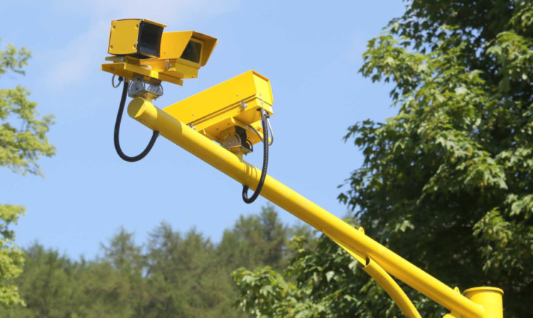Cameras on the A9 between Perth and Inverness.