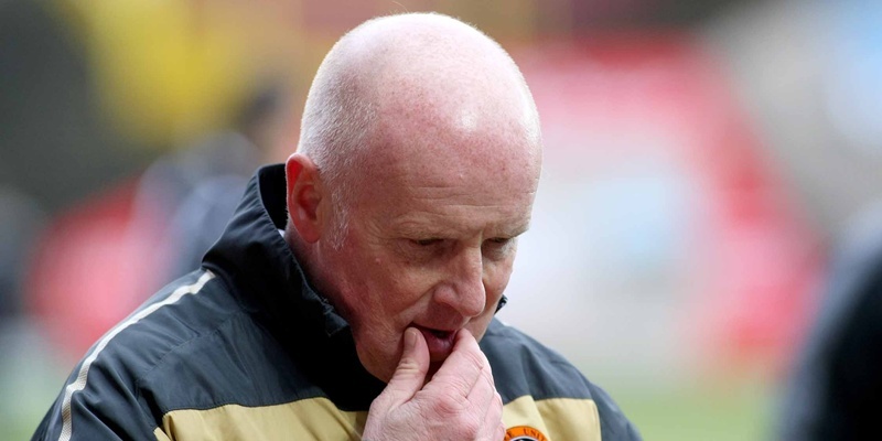 Kim Cessford, Courier - 13.03.11 - Scottish Cup Round 6 tie, Dundee United v Motherwell at Tannadice - United mamager Peter Houston reflects on the game after full time