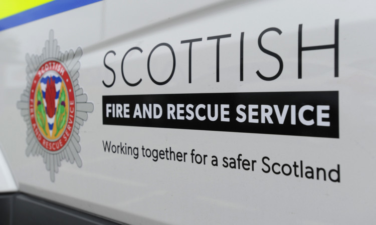 Kim Cessford - 11.06.13 - FOR FILE - pictured is the logo of the Scottish Fire and Rescue Service