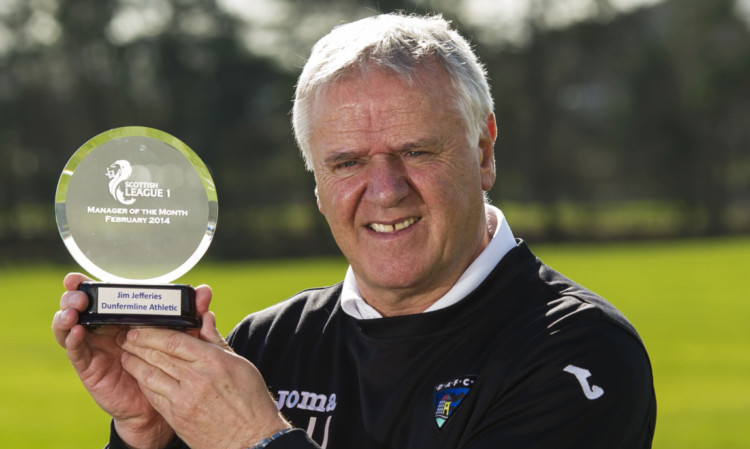 Dunfermline manager Jim Jefferies.