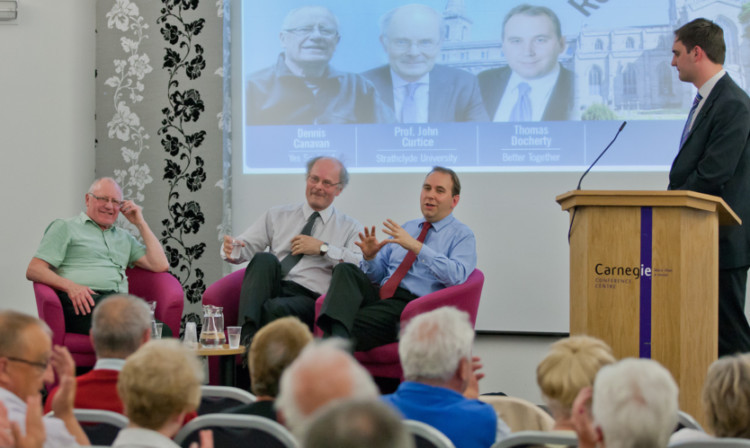 Thursday's debate under way.