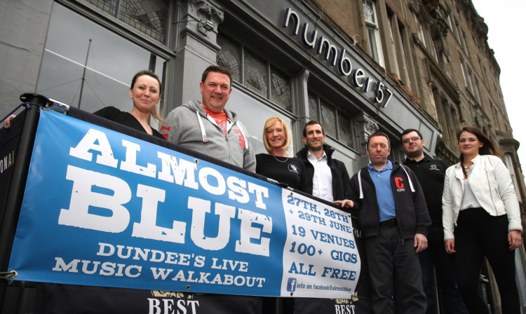 Almost Blue has been hailed as a great success after replacing Dundee's annual Blues Bonanza.