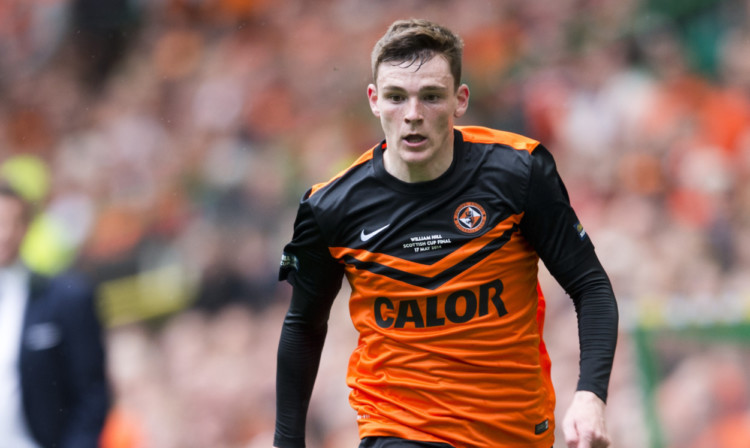 Andrew Robertson could be following Ryan Gauld out of Tannadice.