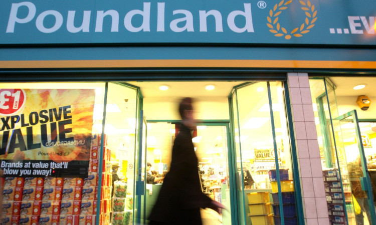 Poundland: heading in the right direction.