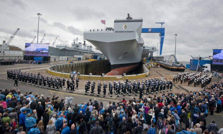 HMS Queen Elizabeth is the largest warship ever built in the UK.