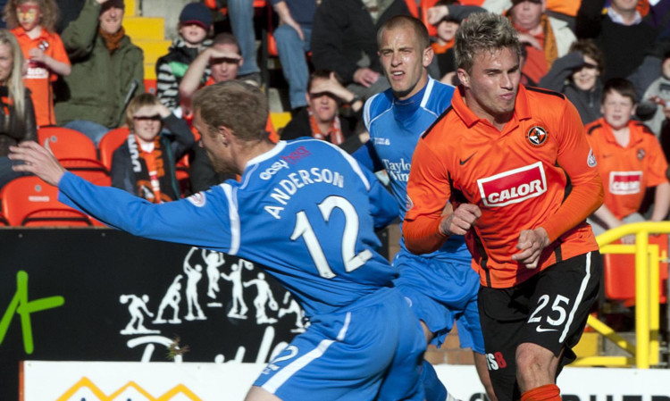 St Johnstone had hoped to secure the services of David Goodwillie (right).