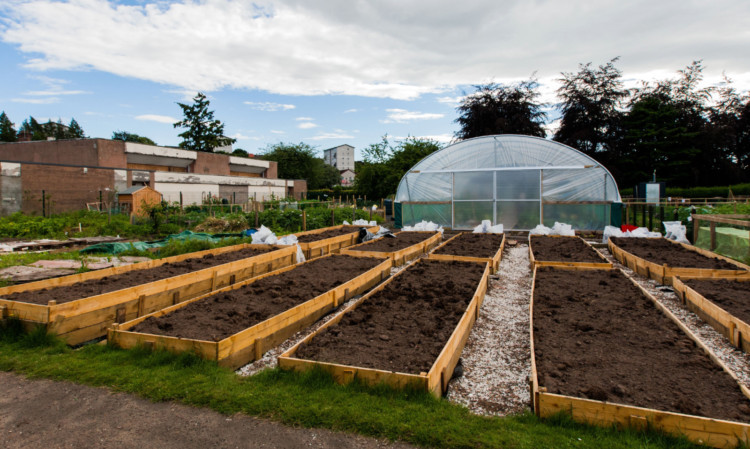 Gardeners have been hard at work tending the Tulloch Allotments in Perth.