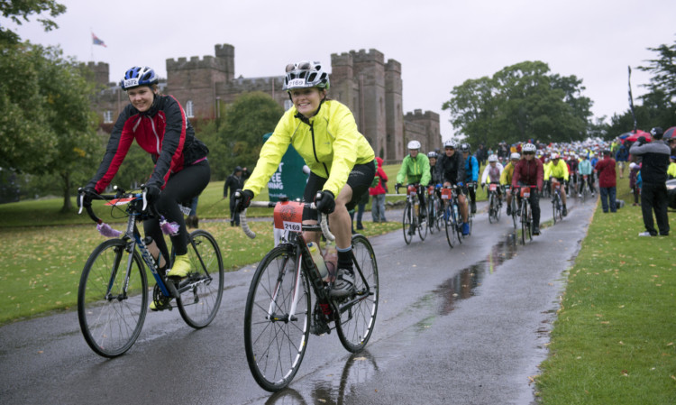 Over 600 female cyclists crossed the start line of Scotland's first 'Cycletta' in 2013.