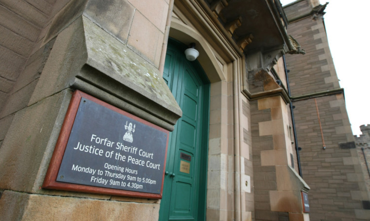 Forfar Sheriff Court.