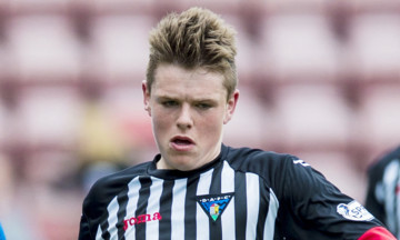 Lewis Spence was in action for Dunfermline.