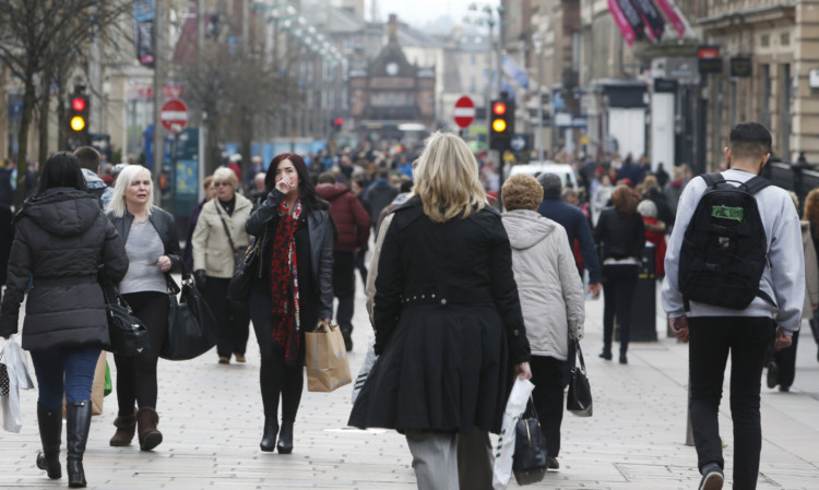 Spring 2014 was a much busier for Scottish shopping streets