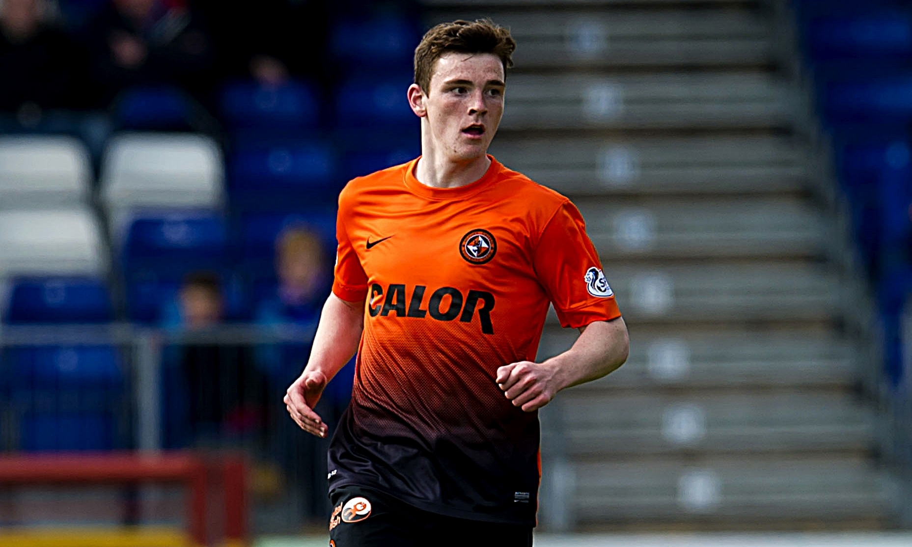 03/05/14 SCOTTISH PREMIERSHIP
ICT v DUNDEE UTD (1-1)
TULLOCH CALEDONIAN STADIUM - INVERNESS
Andrew Robertson in action for Dundee United