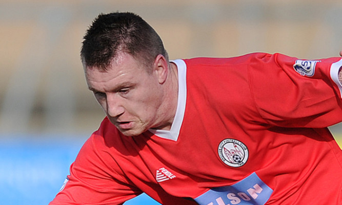 Andy Jackson scored for Brechin.