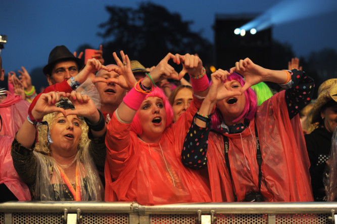 Crowds braved some terrible weather to party on into the night at the Rewind Festival at Scone Palace on Saturday July 19. The acts included Scots favourite Midge Ure and US star Billy Ocean. To buy any of these photos phone 01382 575002 or email nfleming@dcthomson.co.uk.
