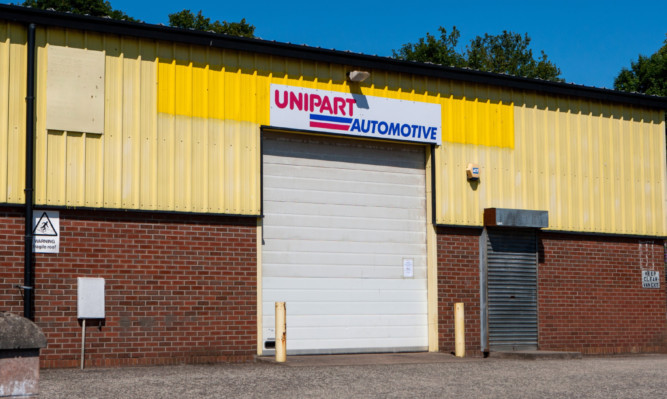 Unipart Automotive at 10 Brewery Lane in Dundee. Administrators have been called in to the UKs largest independent car parts and garage equipment supplier, and 1,244 of the workforce have been made redundant.