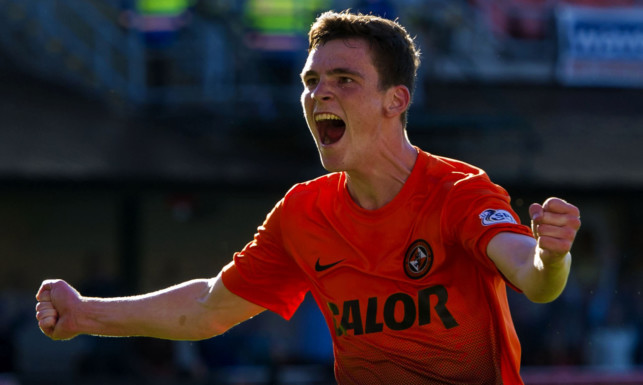 Andrew Robertson enjoyed a spectacular rise through the ranks after joining Dundee United just a year ago.