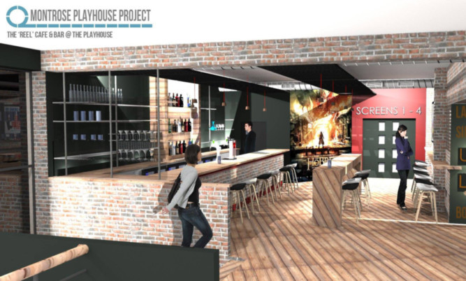The independent Montrose Playhouse cinema would feature a cafe and bar.