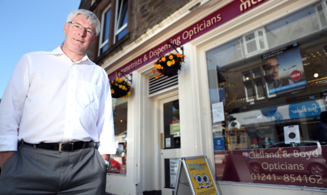 Arthur Clelland is angry after Trading Standards came down 'heavy handed' on local shops displaying Commonwealth Games signs in their support of the games being held locally.