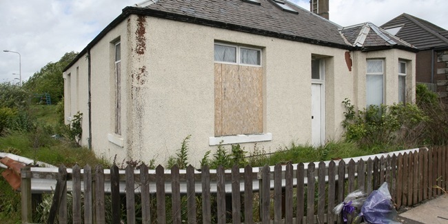 Kim Cessford, Courier - 23.05.11 - pictured is the Muiredge Cottage, Buckhaven which was the scene of the murder of children by their father