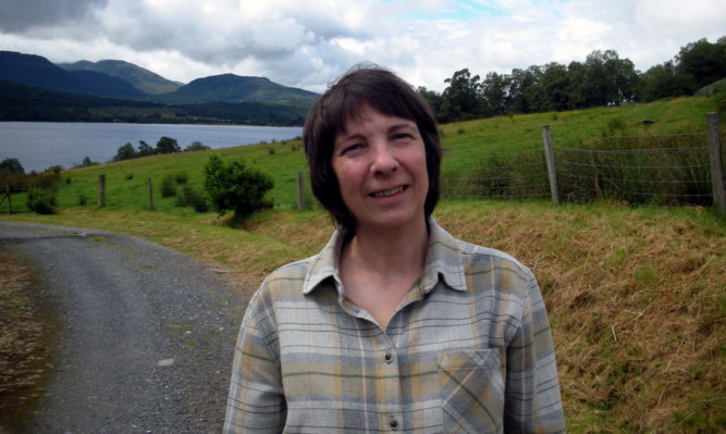 Business owner Louise Hardwick at Rannoch.