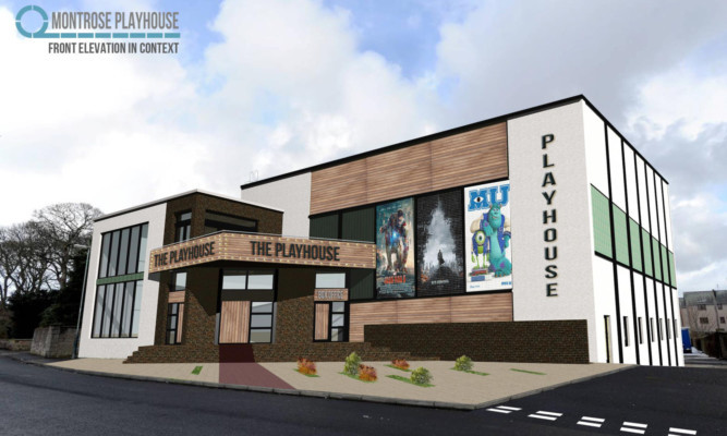 An artist's impression of the Montrose Playhouse.