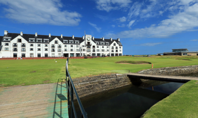 Carnoustie  Golf Hotel. The Scots hotel sector has performed more strongly than the UK as a whole. Picture: Getty Images.