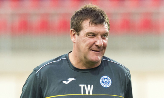 St Johnstone manager Tommy Wright has included loan signin Adam Morgan in his squad for their league opener.