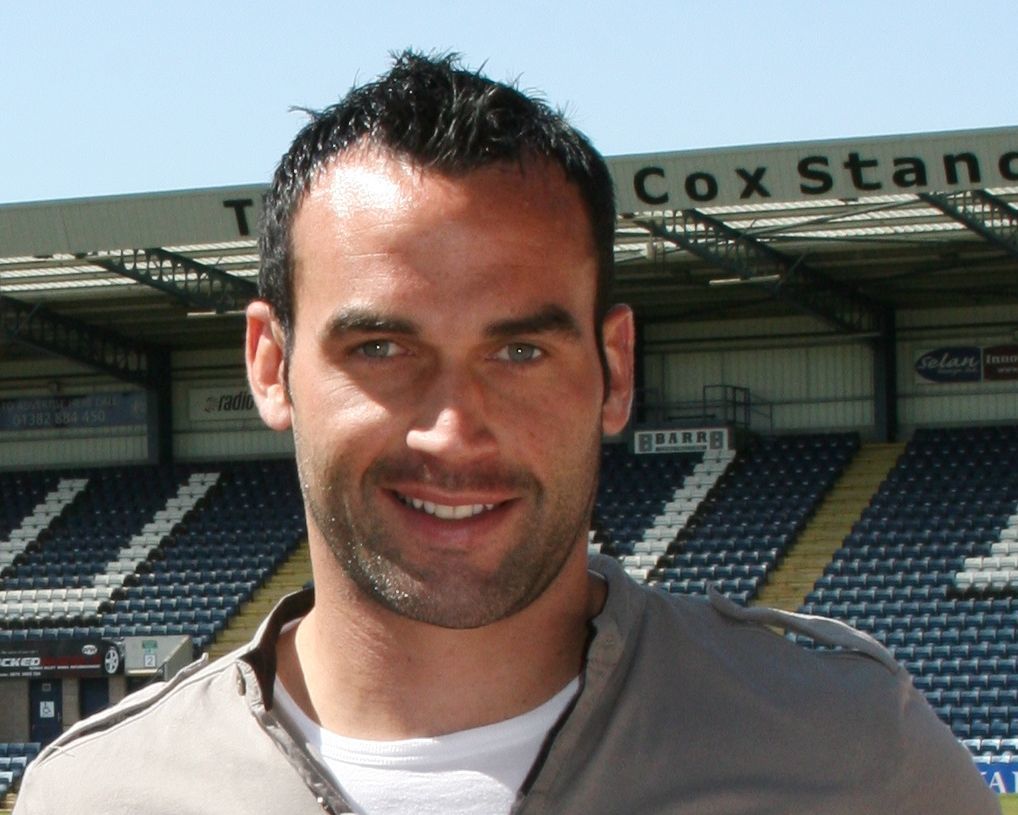 New Dundee signings Sean Higgins, left and Richie Hart.