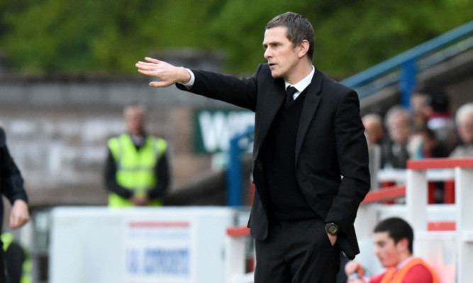 East Fife manager Gary Naysmith.